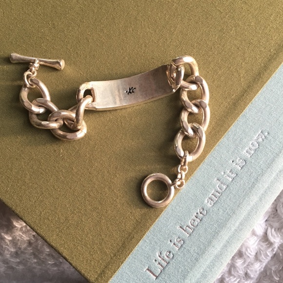 COPY - KennethCole Pave Crystal Chain Bracelet - Picture 3 of 3